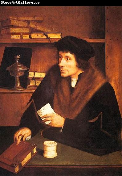 Quentin Matsys Portrait of Pieter Gillis